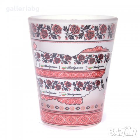 Чаша (шот) - Карта на България 12 бр., снимка 2 - Арт сувенири - 39155674