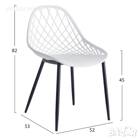 Стол трапезен градински HM9524.10, снимка 3 - Столове - 47550997