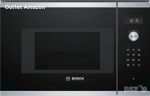 Микровълнова фурна за вграждане Bosch BEL524MS0,, снимка 1 - Микровълнови - 48748495