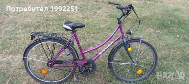 Велосипед номер 18. Baner. 26 цола. 5 скорости. 50 см от седалката до центъра на средното. Внос от Г