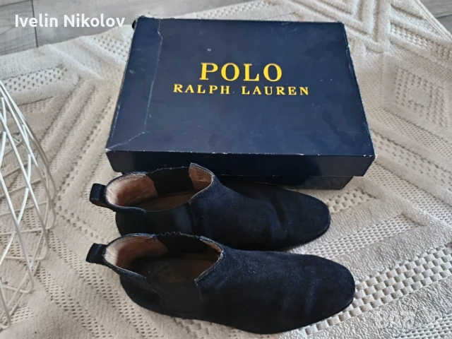 Велурени боти Ralf Lauren