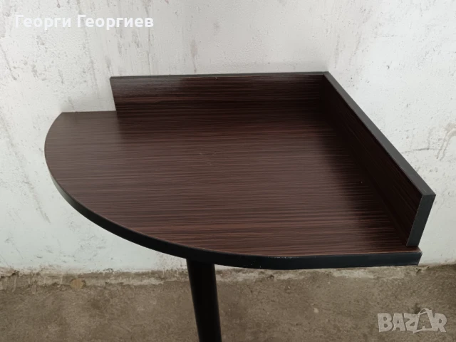 Помощна маса от ПДЧ, цвят венге, снимка 5 - Маси - 50755535