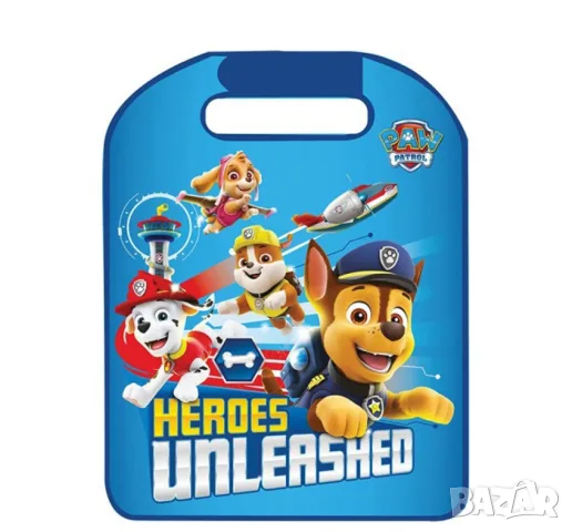 Протектор за седалка с дизайн Paw Patrol за автомобил