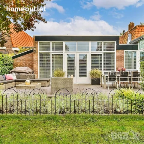 Модулна декоративна ограда за двор, 14 части ELEVENS A-HW89003, снимка 2 - Огради и мрежи - 50983006