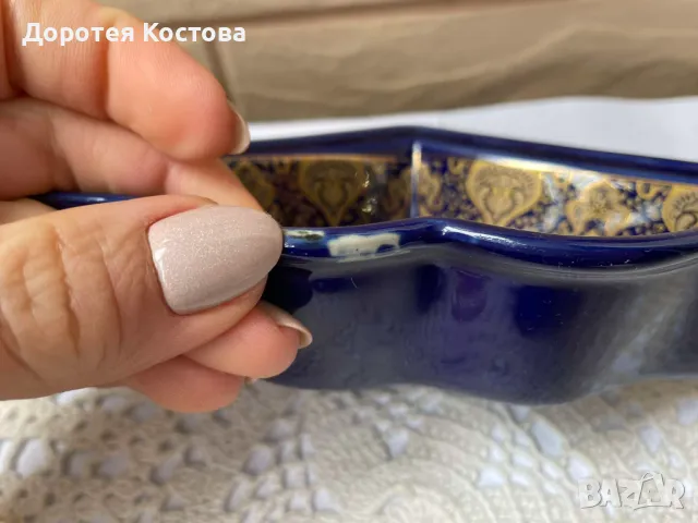 Красива порцеланова кутия за бижута , снимка 14 - Антикварни и старинни предмети - 49327928