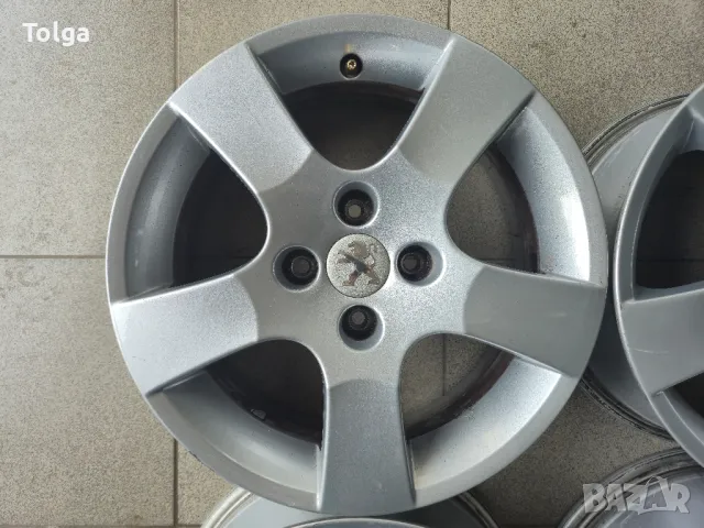 Алуминиеви джанти за Peugeot 16 4x108, снимка 5 - Гуми и джанти - 50131210