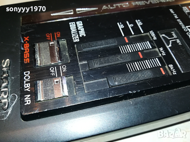 SHARP JC-534H AM-FM REVERSE WALKMAN 2203221840, снимка 15 - Радиокасетофони, транзистори - 36197766