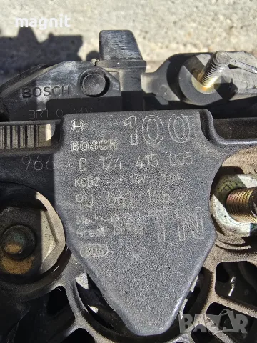 Алтернатор Генератор Opel Astra G Zafira 1999-2004 2.0DTI 0124415005 / 90561168, снимка 3 - Части - 56099470