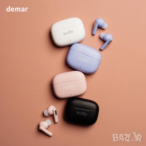 Безжични слушалки Sudio A1Pro Snow White In-Ear, Bluetooth, сензорно управление, IPX4, снимка 7 - Безжични слушалки - 50471195