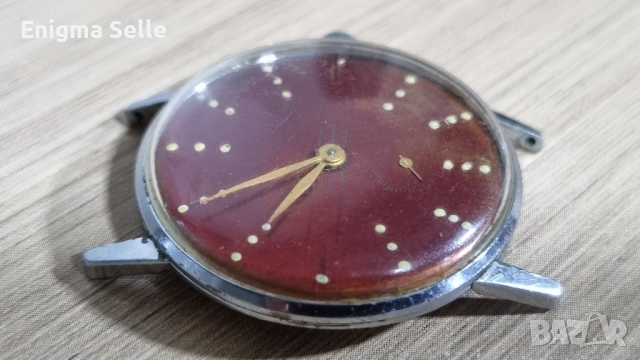 Винтидж механичен часовник Cornavin , произведен СССР., снимка 3 - Мъжки - 52977729