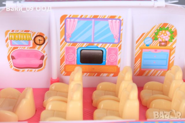 Кемпер с мини кукла, снимка 8 - Кукли - 41729757