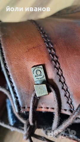 bugatti-кожени шити мъжки обуяки-43 номер, снимка 6 - Маратонки - 53693647