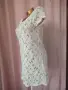 Socialite L Дантелена рокля цвят екрю, снимка 5