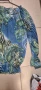 Дамска риза  в  синьо и зелено, снимка 4