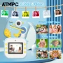 Детски фотоапарат за моментални снимки с принтер и вградени игри, снимка 3