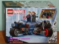 Продавам лего LEGO Super Heroes 76260 - Мотоциклети на Черната вдовица и Капитан Америка, снимка 2