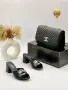 Chanel Дамски Чехли На Дебел Ток Шанел - Различни Цветове Код SEM-544, снимка 6