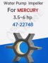 ВОДНА ПОМПА ИМПЕЛЕР  за Mercury Mariner 3,5 / 3,9 / 5 / 6 к.с 47-22748 вал 11.4 Н 14  Д 31.5, снимка 1 - Воден транспорт - 40204068