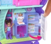 Игрален комплект Polly Pocket с аксесоари в чантичка - Кучешко пижамено парти, снимка 6
