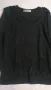 Плетен пуловер черен, снимка 1