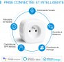 Meross Smart Wi-Fi Plug - Wi-Fi контакт ТИП Е за безжично управление, гласови команди, 3680W, 16A, снимка 2