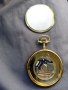 Рядък швейцарски джобен часовник Transalpin, снимка 11