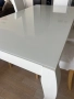 Дизайнерска маса в бяло от Мартинели, снимка 2