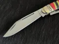 Голям висококачествен колекционерски джобен сгъваем нож Texas Stockman Coral Snake  (RR2275), снимка 6