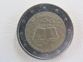    2 евро, Италия, 50-годишнина от Римските договори,2007- 96L, снимка 3