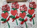 Подарък за Свети Валентин и Осми март - дървена роза с надпис по желание, снимка 2