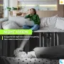Zygnatek Външна батерия с камера 2K HD видео с нощно виждане, снимка 5