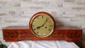 Голям каминен часовник - Янтарь / Jantar - Антика - 1970", снимка 1