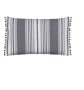 Декоративна  възглавница, Cushion Grey Stripes Pon Pon, 60x40 cм, Многоцветна, снимка 2