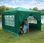 Парти шатра , 3х4 м, зелена, 9.22 kg, снимка 7
