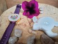 Елегантен дамски часовник в лилав цвят

Свеж и модерен, подходящ за сезон пролет-лято., снимка 1 - Дамски - 44367718
