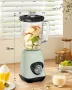 Блендер за сок Cosicosy с кана 1 л без BPA, 500 W, 2 скорости, зелен, снимка 8