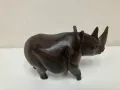 Статуетка от абанос (дърворезба) - носорог, снимка 2