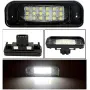 2 LED светлини за регистрационен номер Mercedes-Benz W220, 12 V, 6000 K, снимка 2
