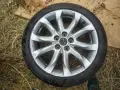 18 цола Джанта 5х114,3 Mazda 3 et50 7J Pirelli 215/45/18 , снимка 1