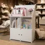 Модулен шкаф за съхранение ELEGANCE - 4 модула, бялТехнически характеристики на Модулен шкаф за съхр, снимка 1