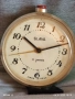 Стар механичен будилник СЛАВА СССР рядък за КОЛЕКЦИЯ ДЕКОРАЦИЯ 49196, снимка 2