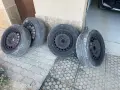 16” гуми с джанти Mercedes 5х112 с датчици за налягане на въздуха, снимка 1