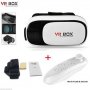Нови VR BOX V 2.0, 3D очила за виртуална реалност + дистанционно в цената, снимка 1 - 3D VR очила за смартфон - 35908430