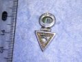 СТАРО СРЕБЪРНО АР ДЕКО БИЖУ АРТ ВИСУЛКА УКРАШЕНИЕ СРЕБРО 925 с ШЛИФОВАН КРАЛСКИ СЕДЕФ 18039, снимка 13