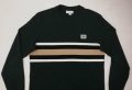Lacoste Badge Striped Cotton T-Shirt оригинална блуза M памучна блуза, снимка 2