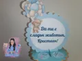 Персонализирана украса за бебешка погача на тема по избор , снимка 8