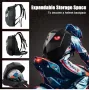 3D LED Раница с мърдащи очи Iron Man, Раница за Мотор от ново поколение , снимка 6