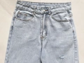 Светлосини накъсани дънки S/36, снимка 2