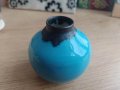 керамична вазичка, дизайнерска, от Осло, снимка 1 - Вази - 40222825