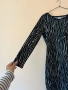 Esprit Рокля с еластична материя в черен и бял цвят десена е зебров принт М размер 🖤🤍🖤🤍🖤🤍🖤, снимка 2
